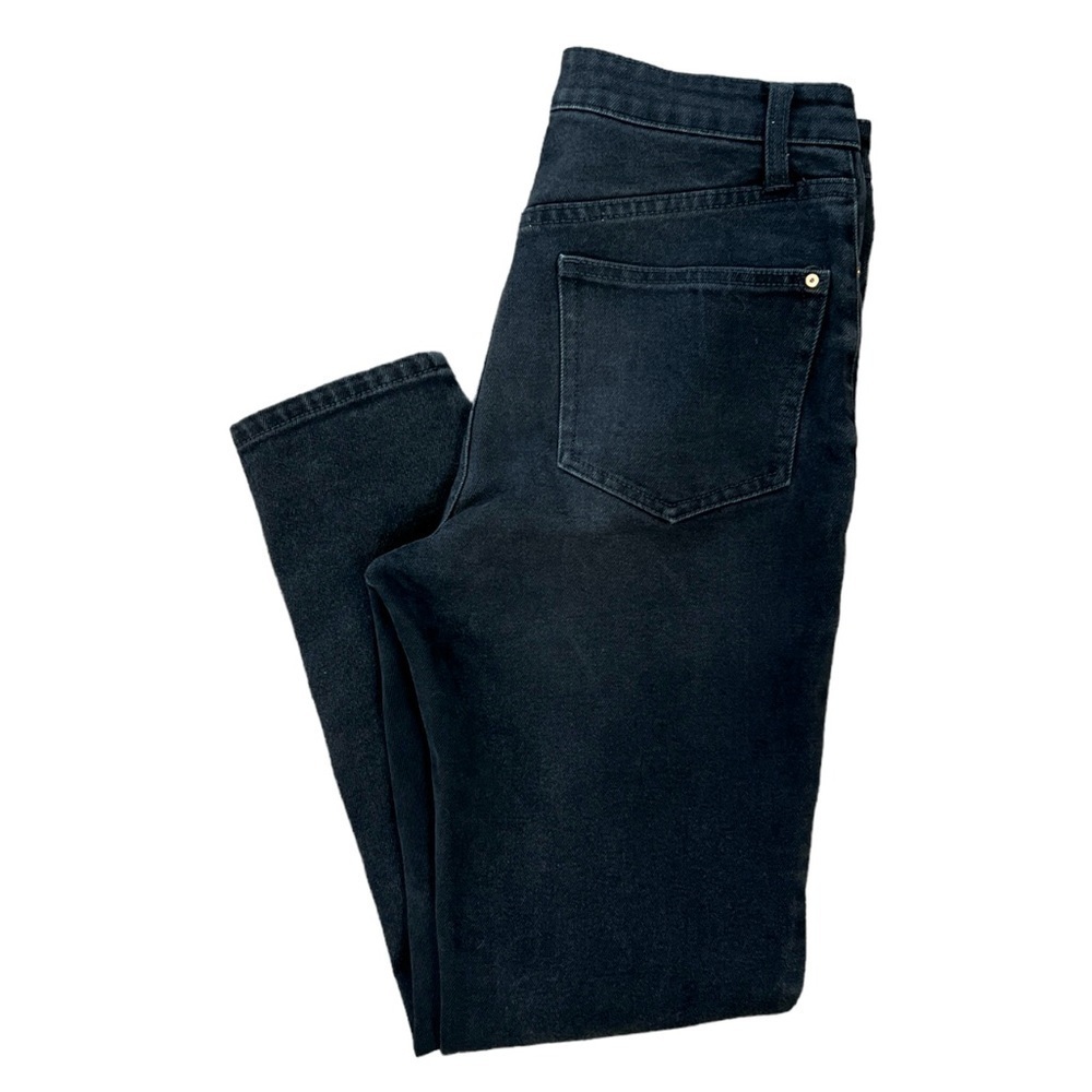 No Boundaries High Rise Juniors Ripped Black Jeans Size 9